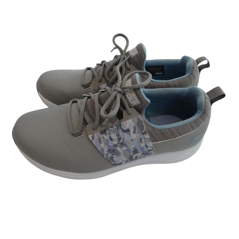 Skechers GOLF shoes GOwalk Lite Women's Sneakers - Gray with Camouflage Accent